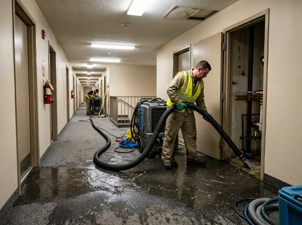 multi-unit-apartment-hallway-f-005 — frequently asked questions, Emergency Burst Pipe Water Extraction & Removal in Stanhope…